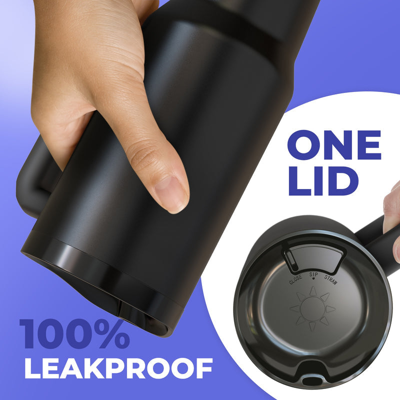 Thicc Buddy 40oz | Espresso Checkered